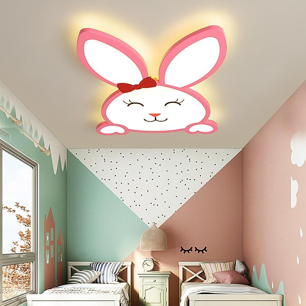 Novelty Bunny LED Flush Mount Ceiling Light for Baby