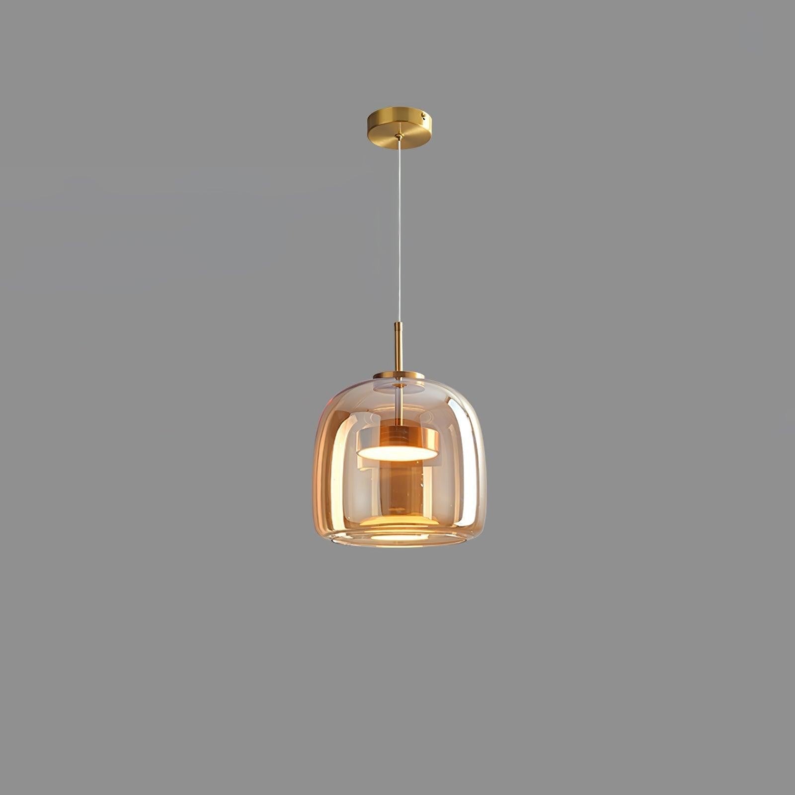 Urban Sphere Glass Pendant Light