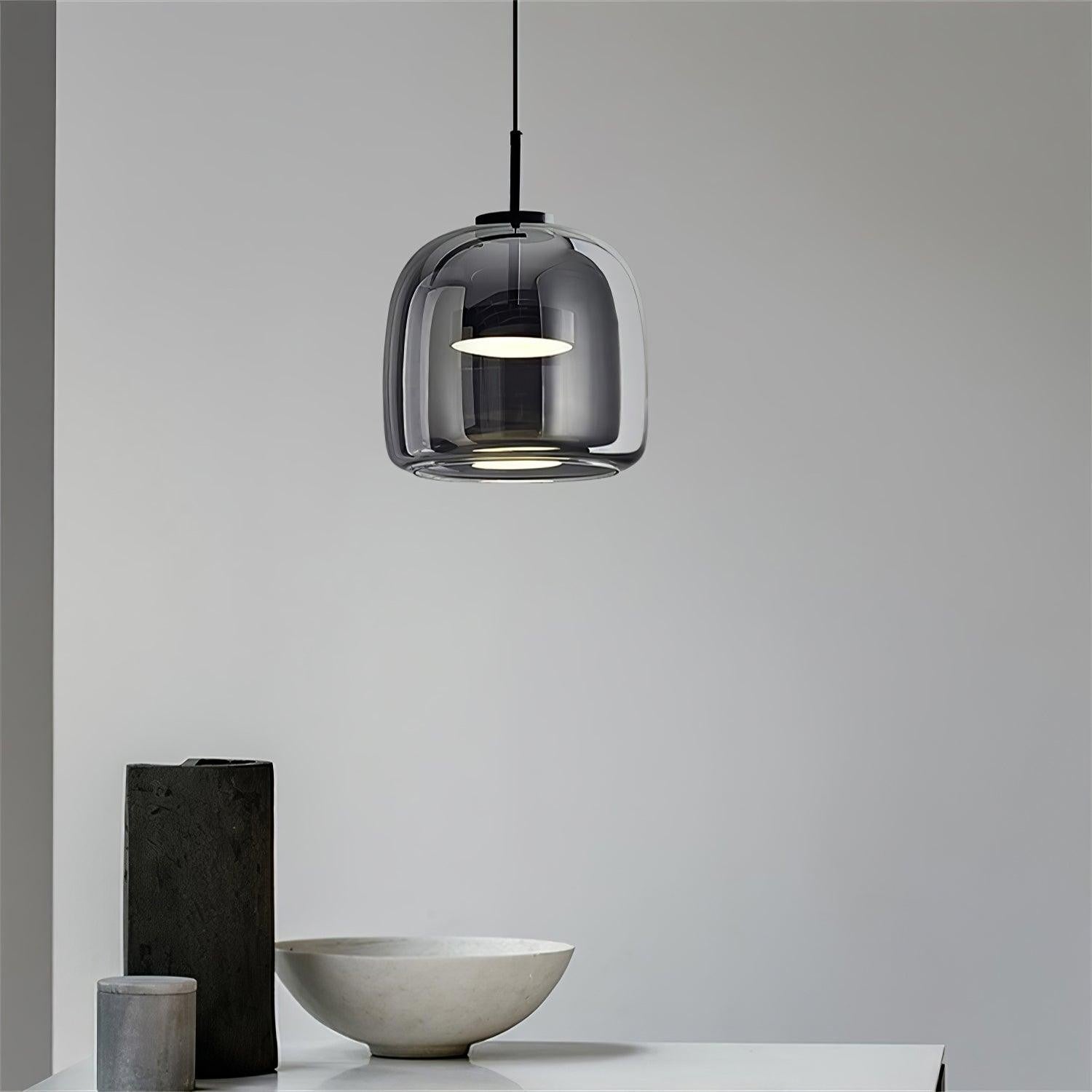 Urban Sphere Glass Pendant Light