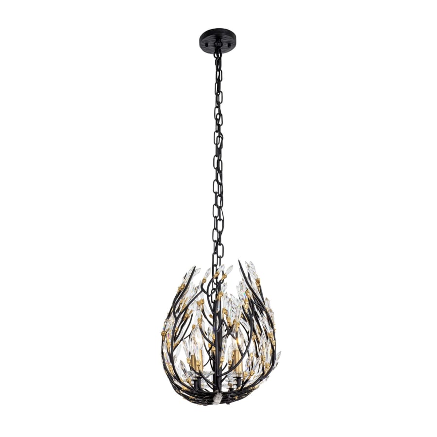 Bask 8-Light 48" Wide Crystal Linear Pendant