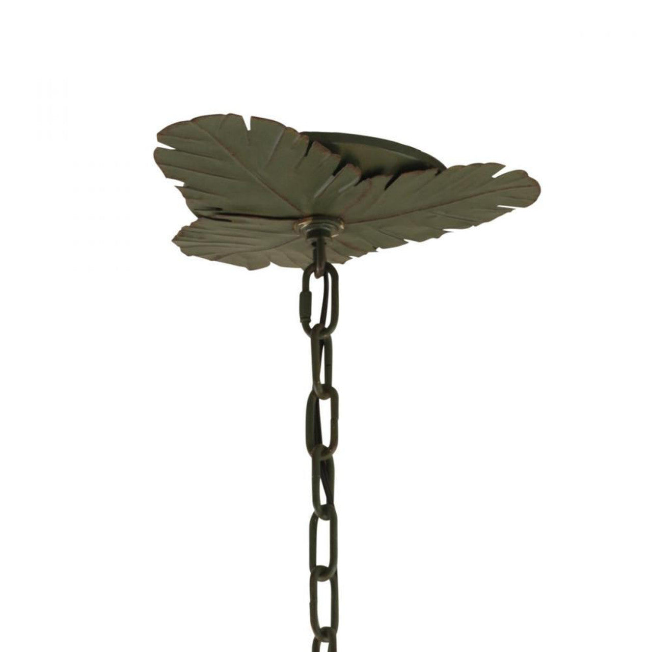 Banana Leaf Chandelier - Green