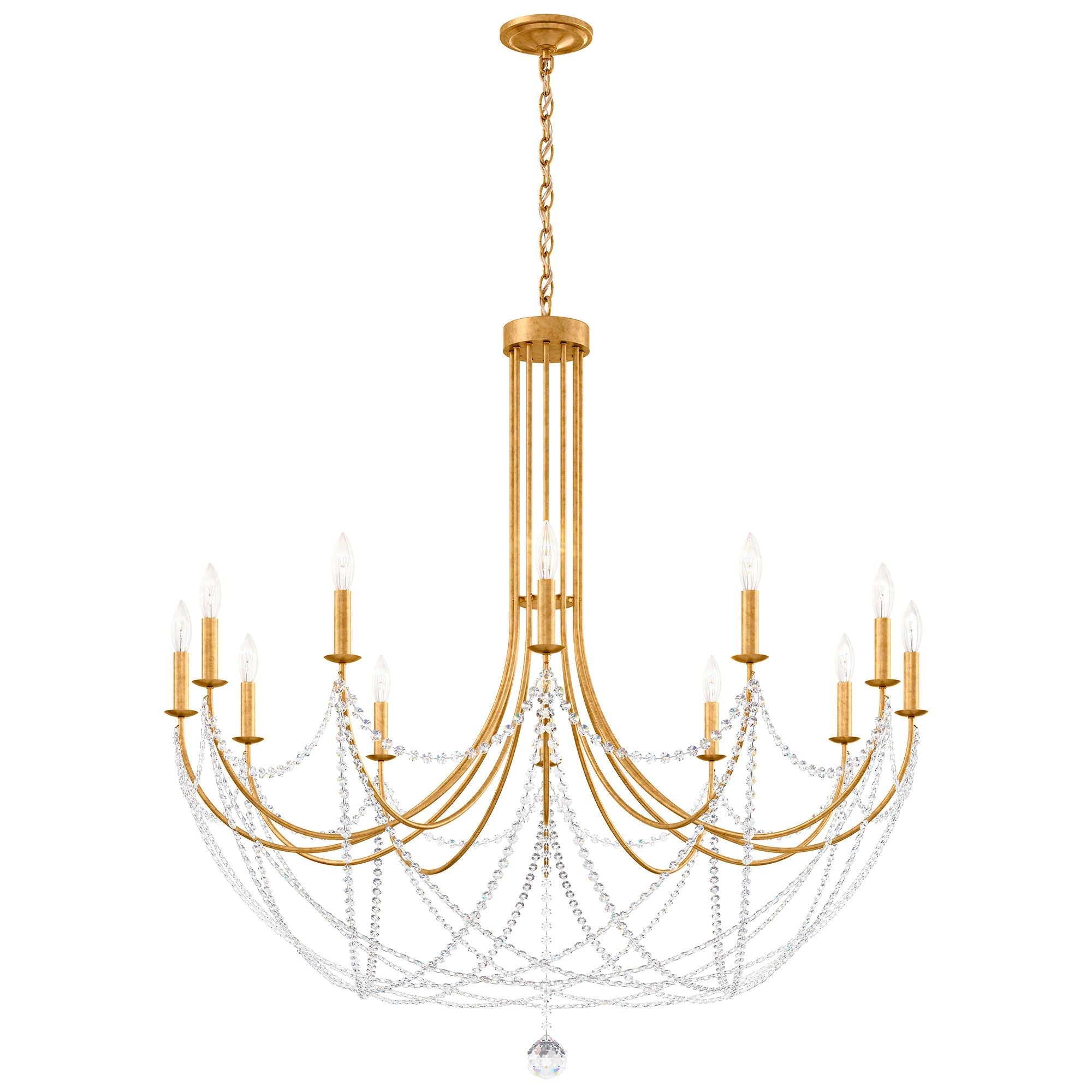 Verdana 42.5"H X 12-Light Crystal Chandelier