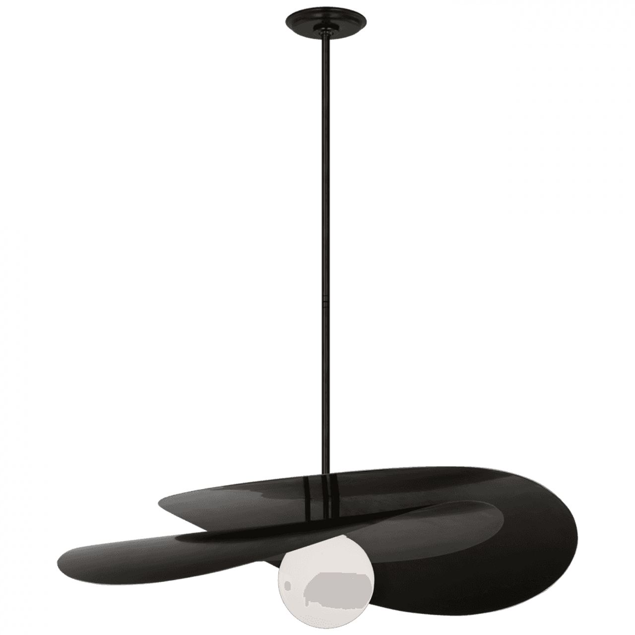 Gatsby Pendant, 3-Light, LED, Sterling, 9.2"W (139058-LED-STND-85-CR 5Z5XUV)