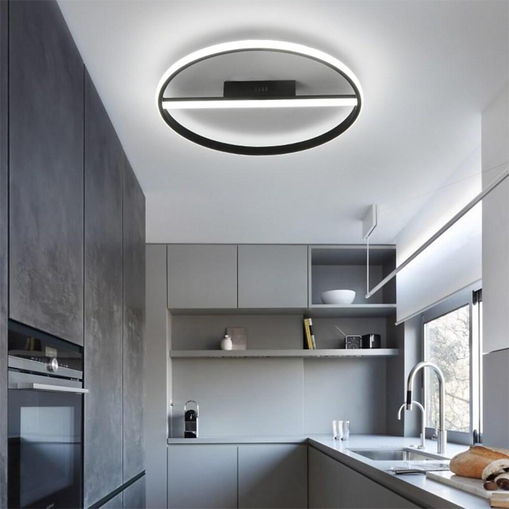 Circle 1-Light Flush Mount Ceiling Light