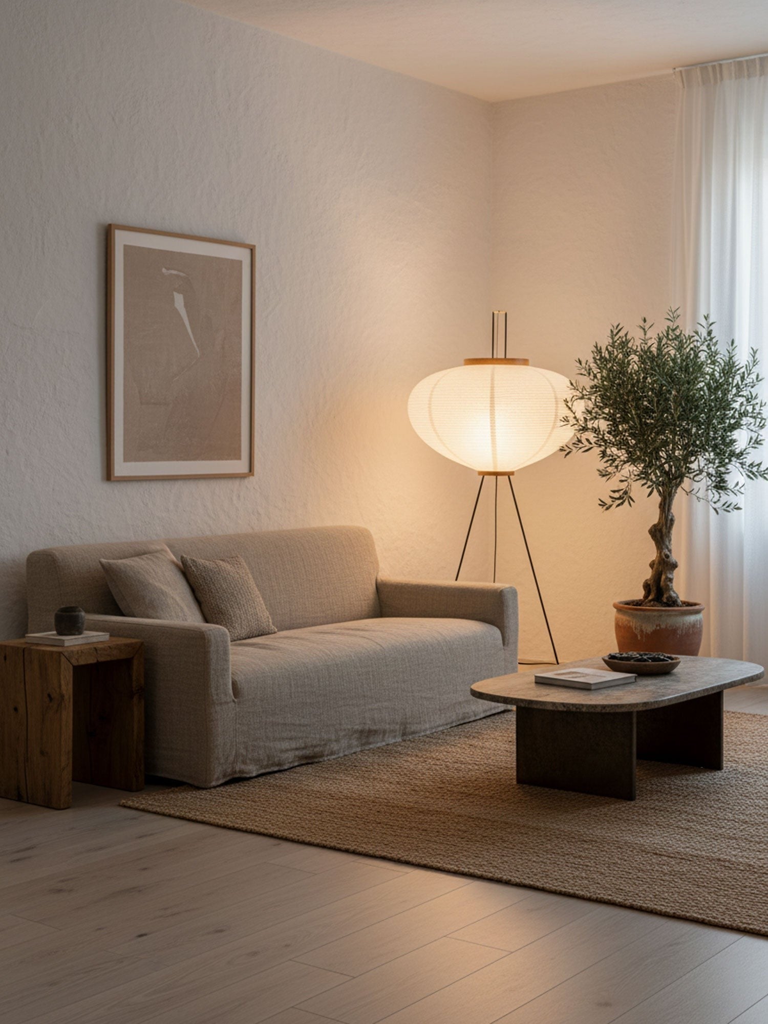 Washi Glow Floor Lamp