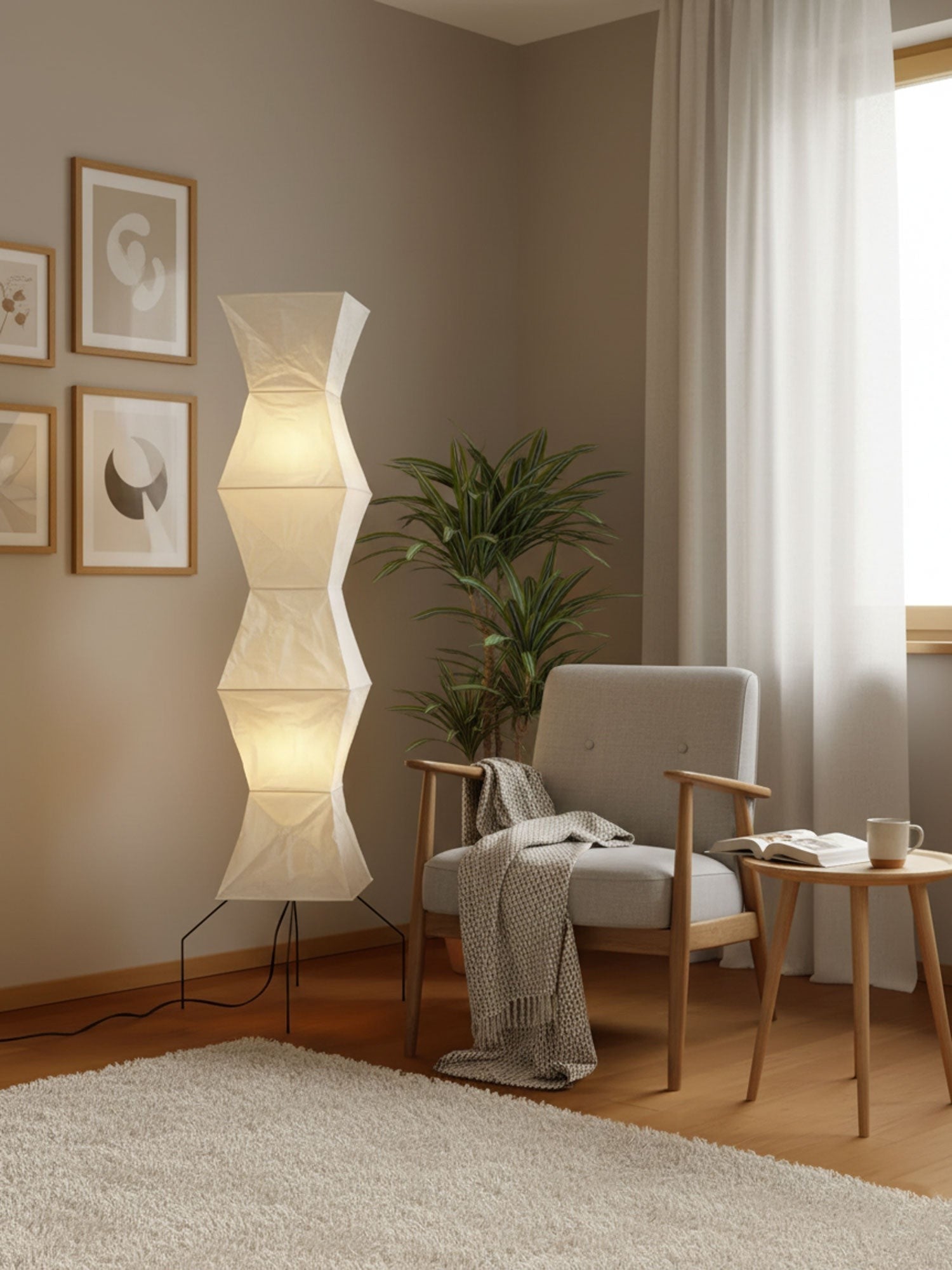 Washi Glow Floor Lamp