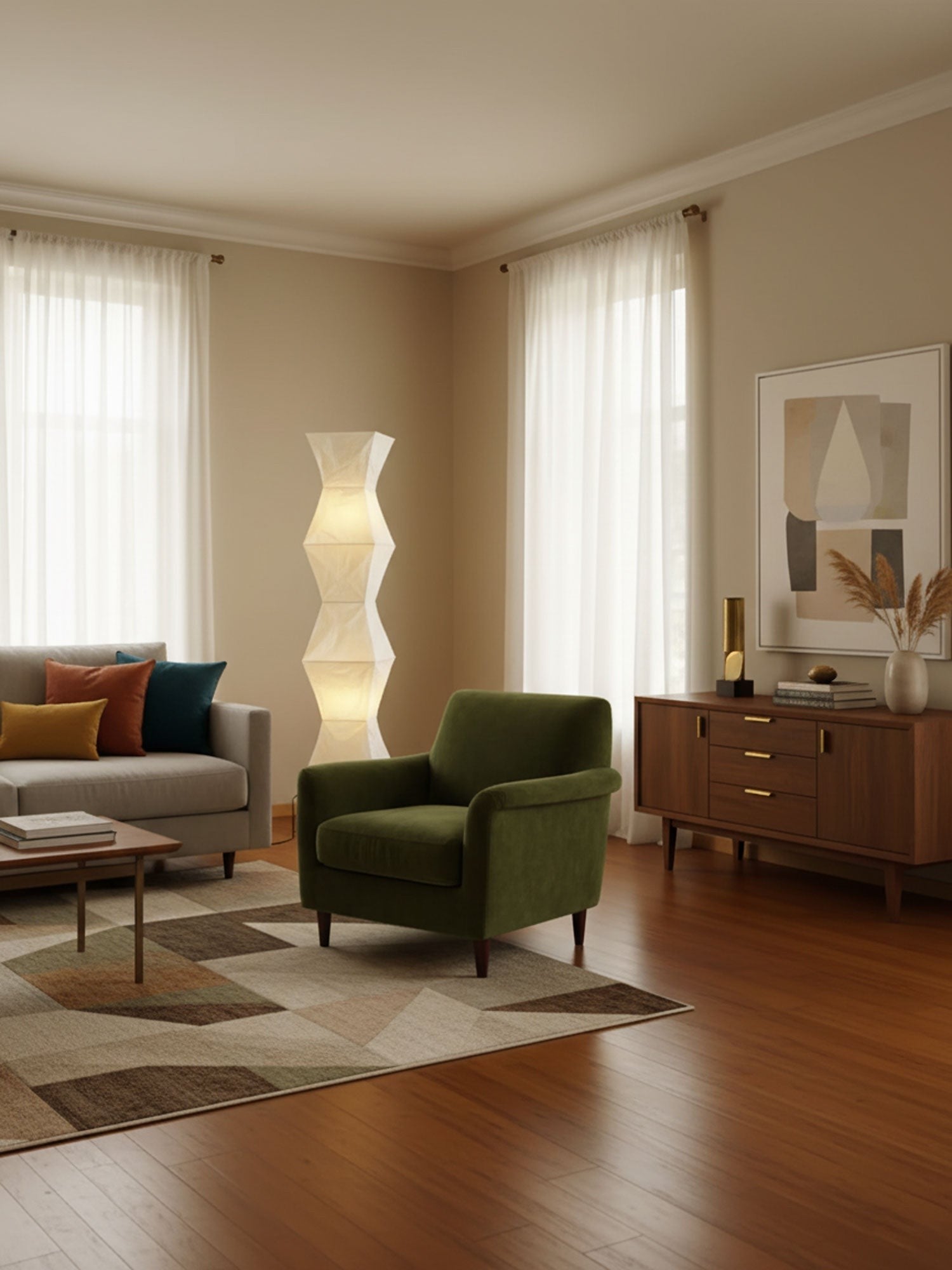 Washi Glow Floor Lamp