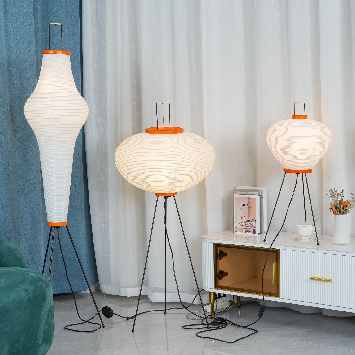 Washi Glow Floor Lamp