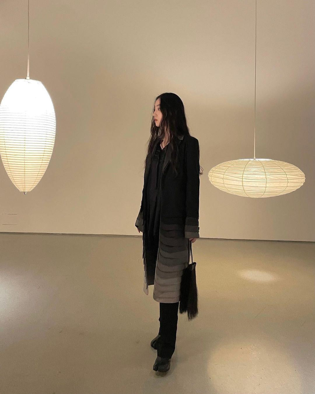 Washi Glow Paper Pendant