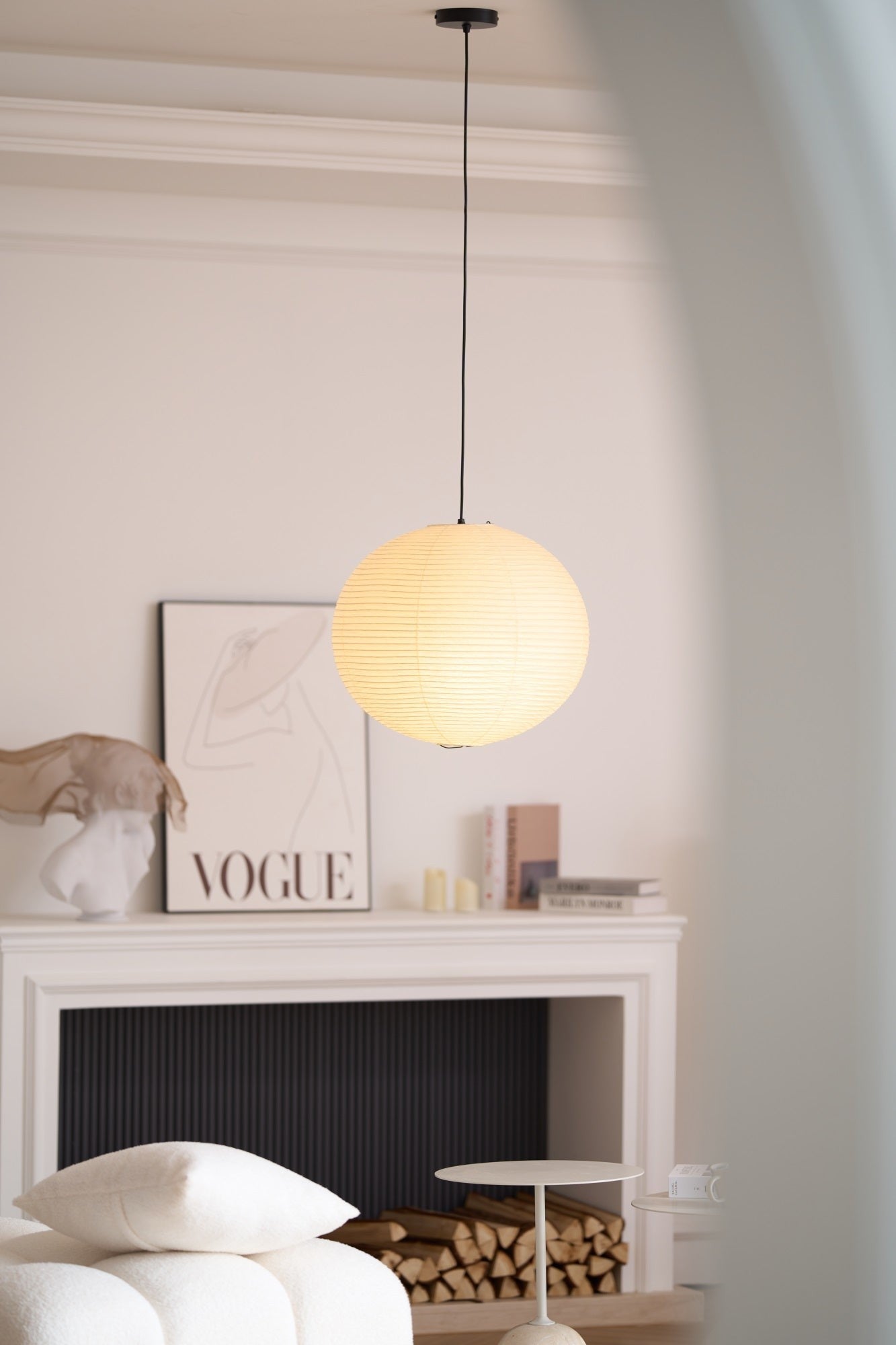 Washi Glow Paper Pendant Light