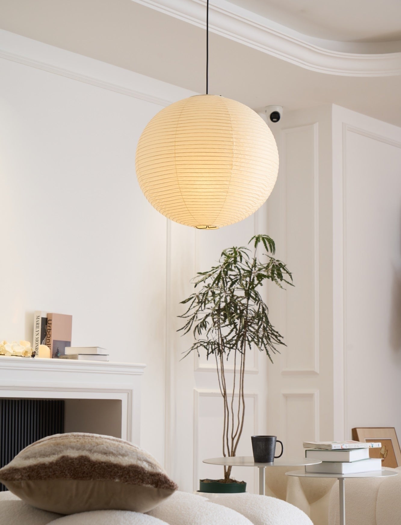 Washi Glow Paper Pendant Light