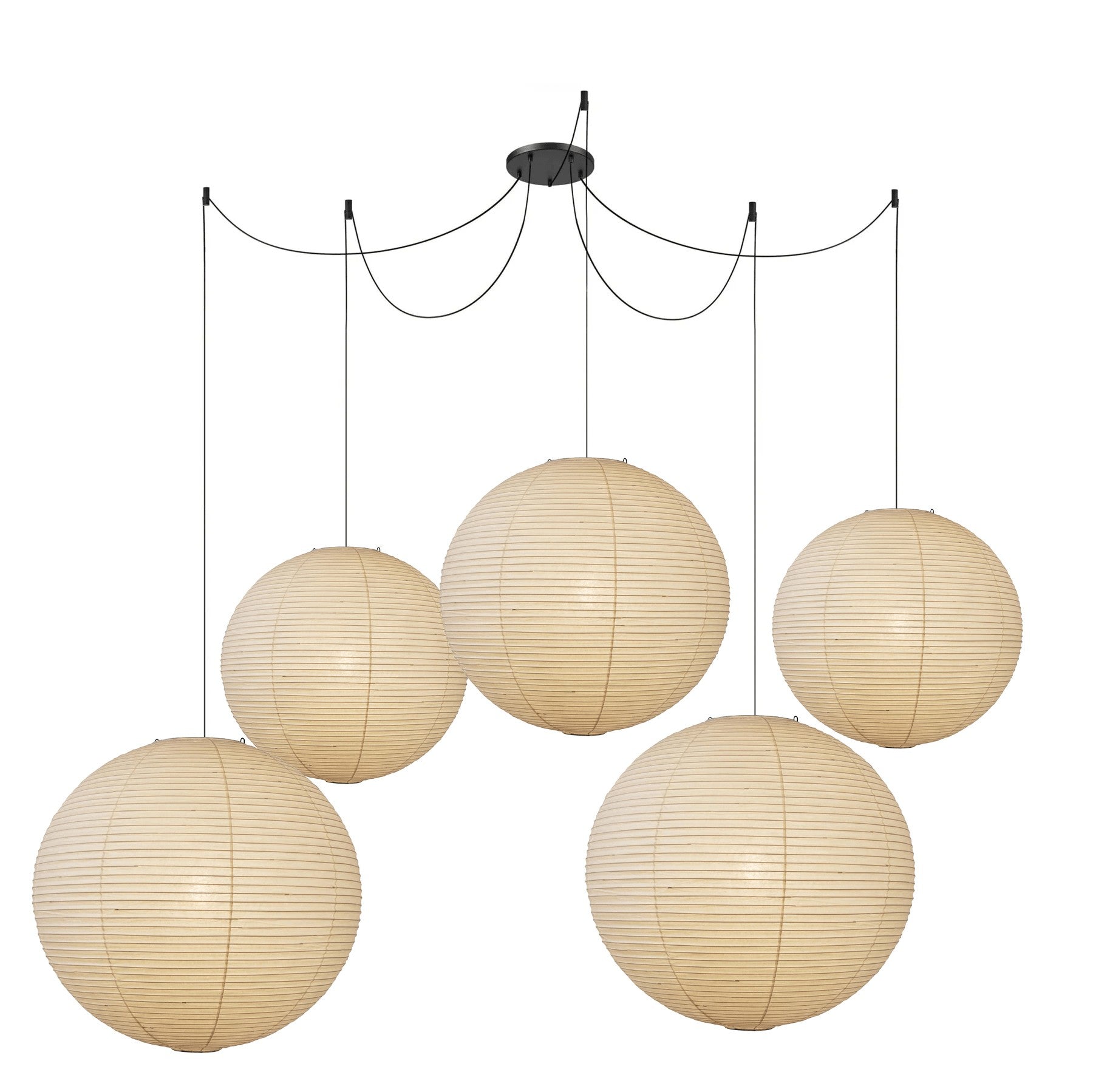 Washi Glow Paper Pendant Light