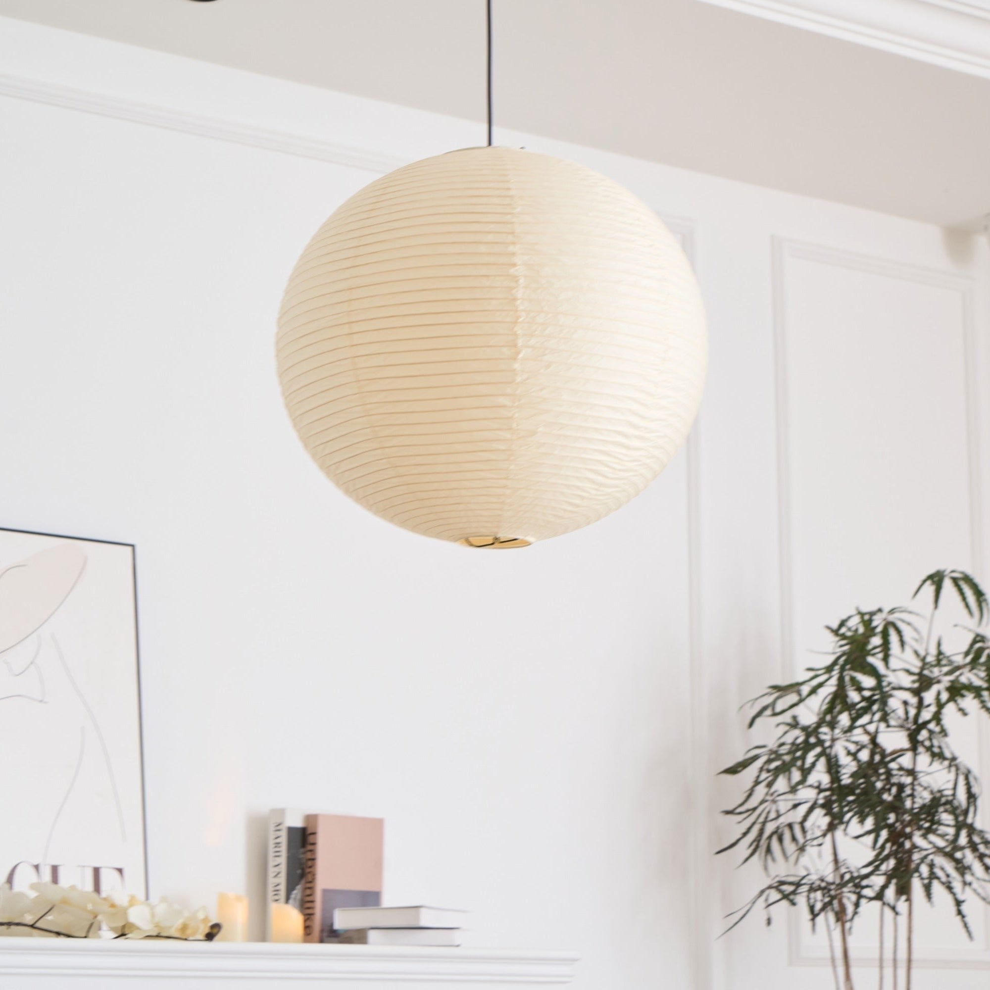 Washi Glow Paper Pendant Light