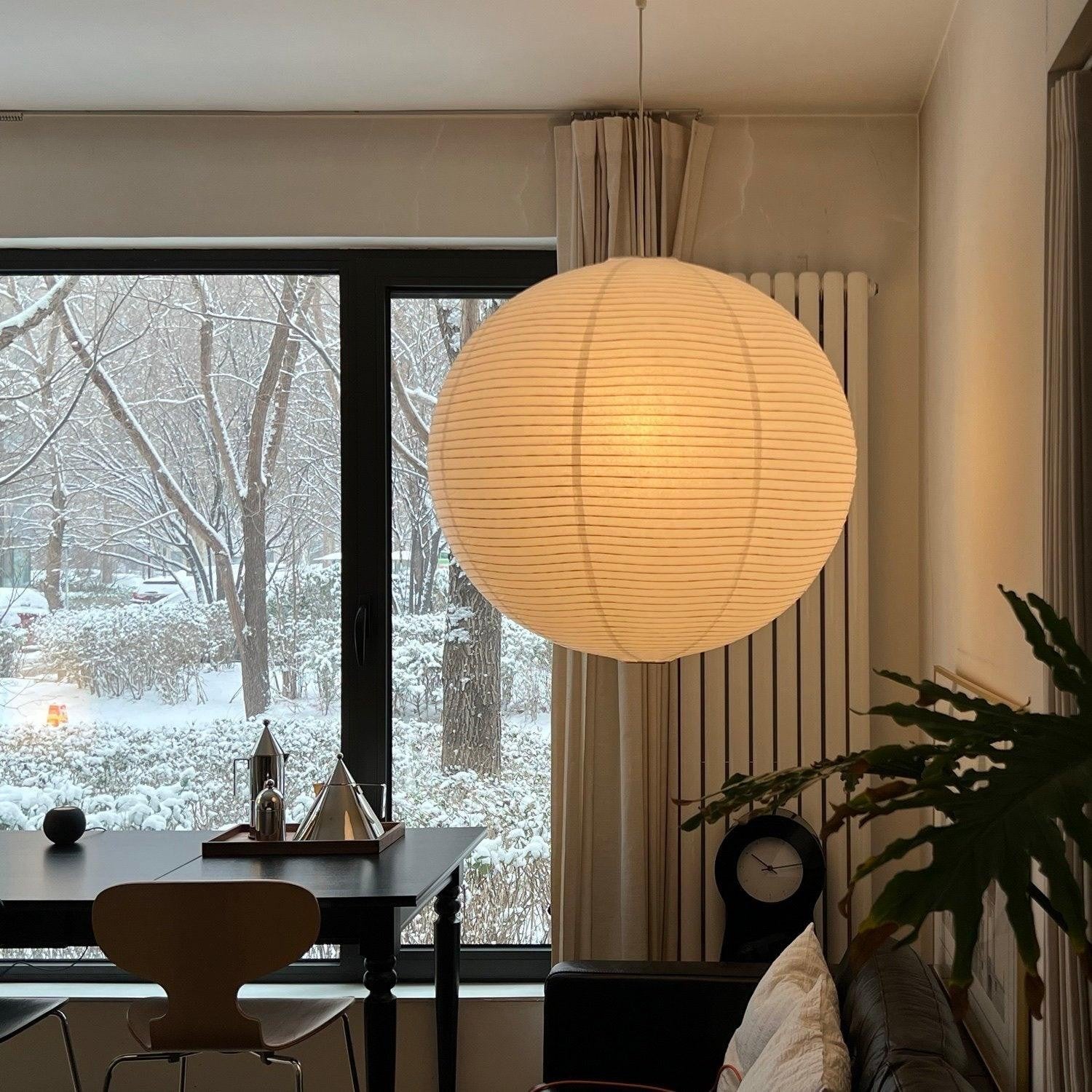 Washi Glow Paper Pendant Light