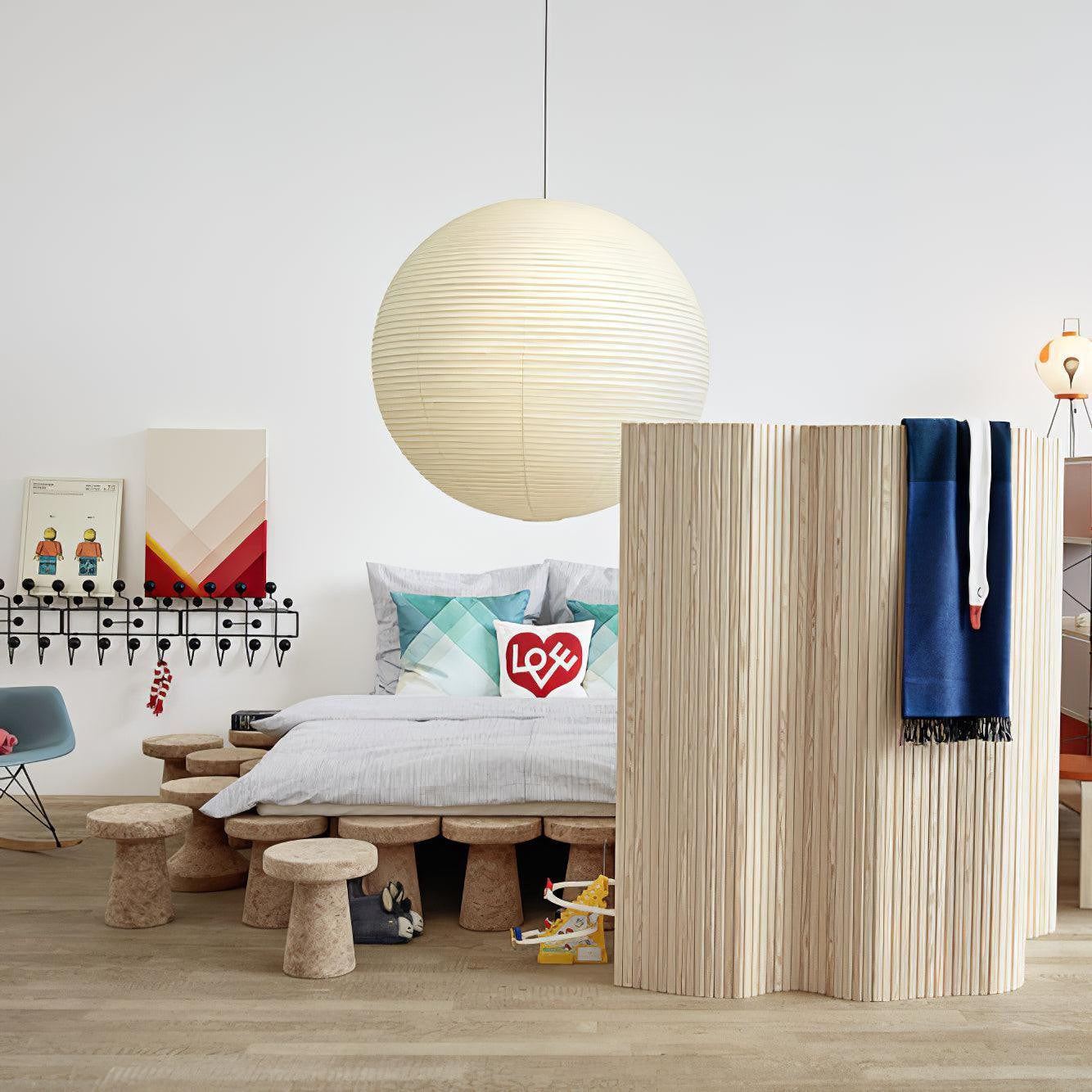 Washi Glow Paper Pendant Light