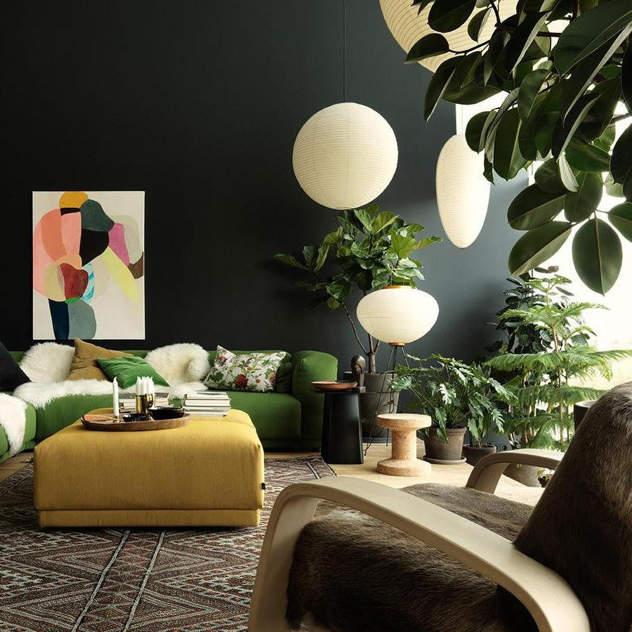 Washi Glow Paper Pendant Light