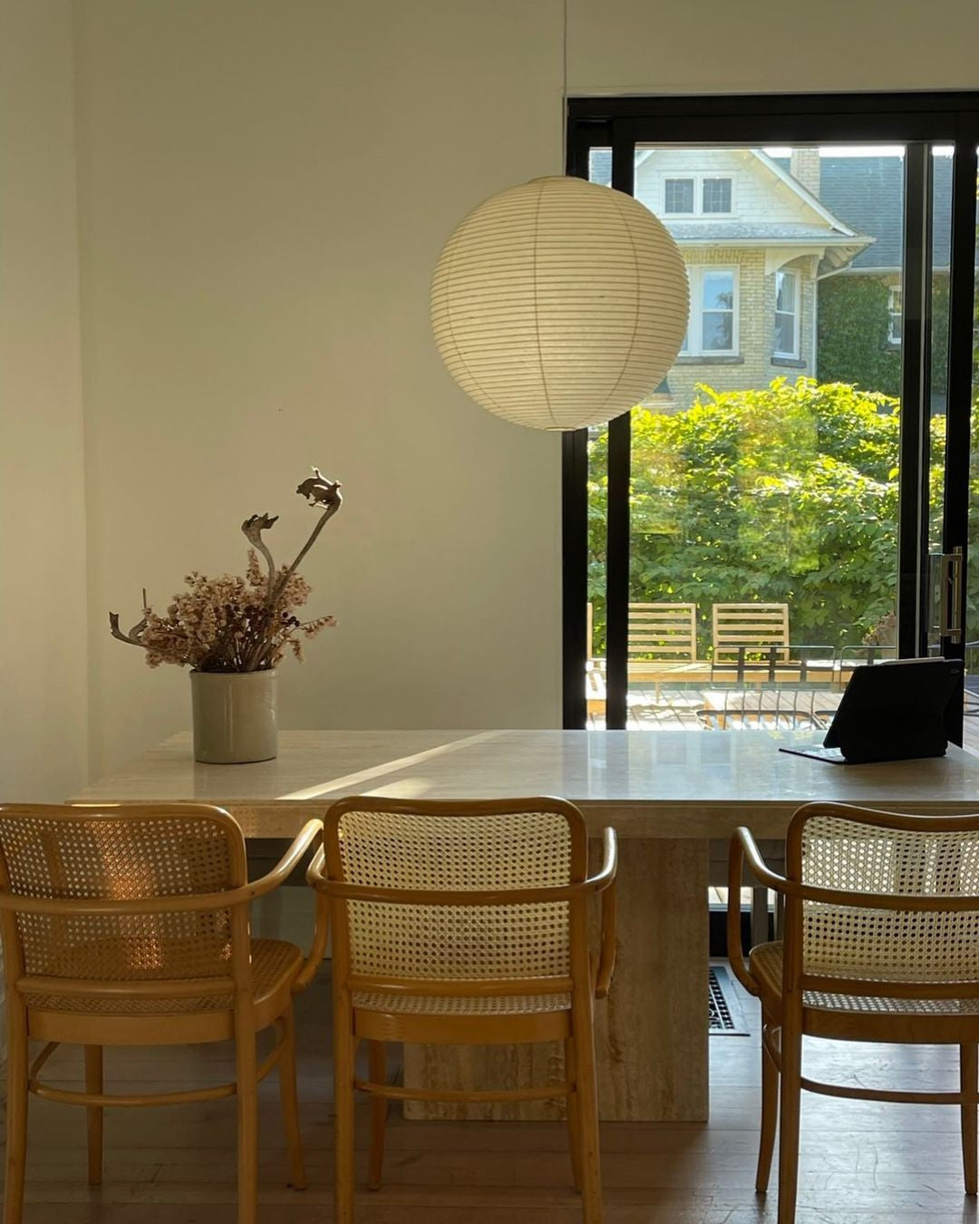 Washi Glow Paper Pendant Light