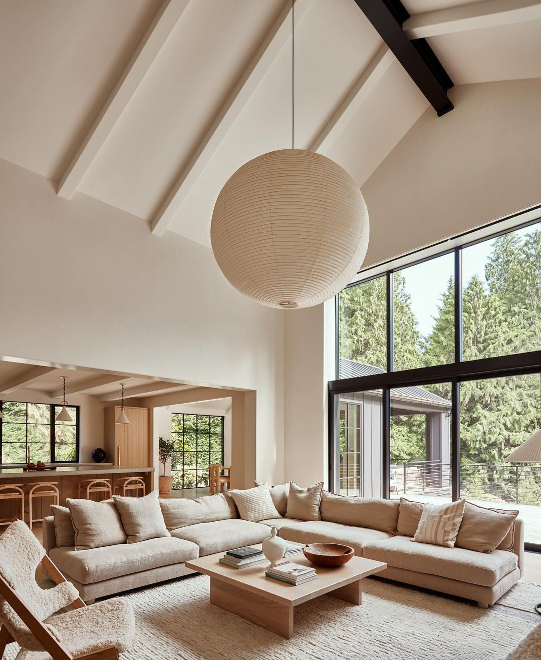 Washi Glow Paper Pendant Light
