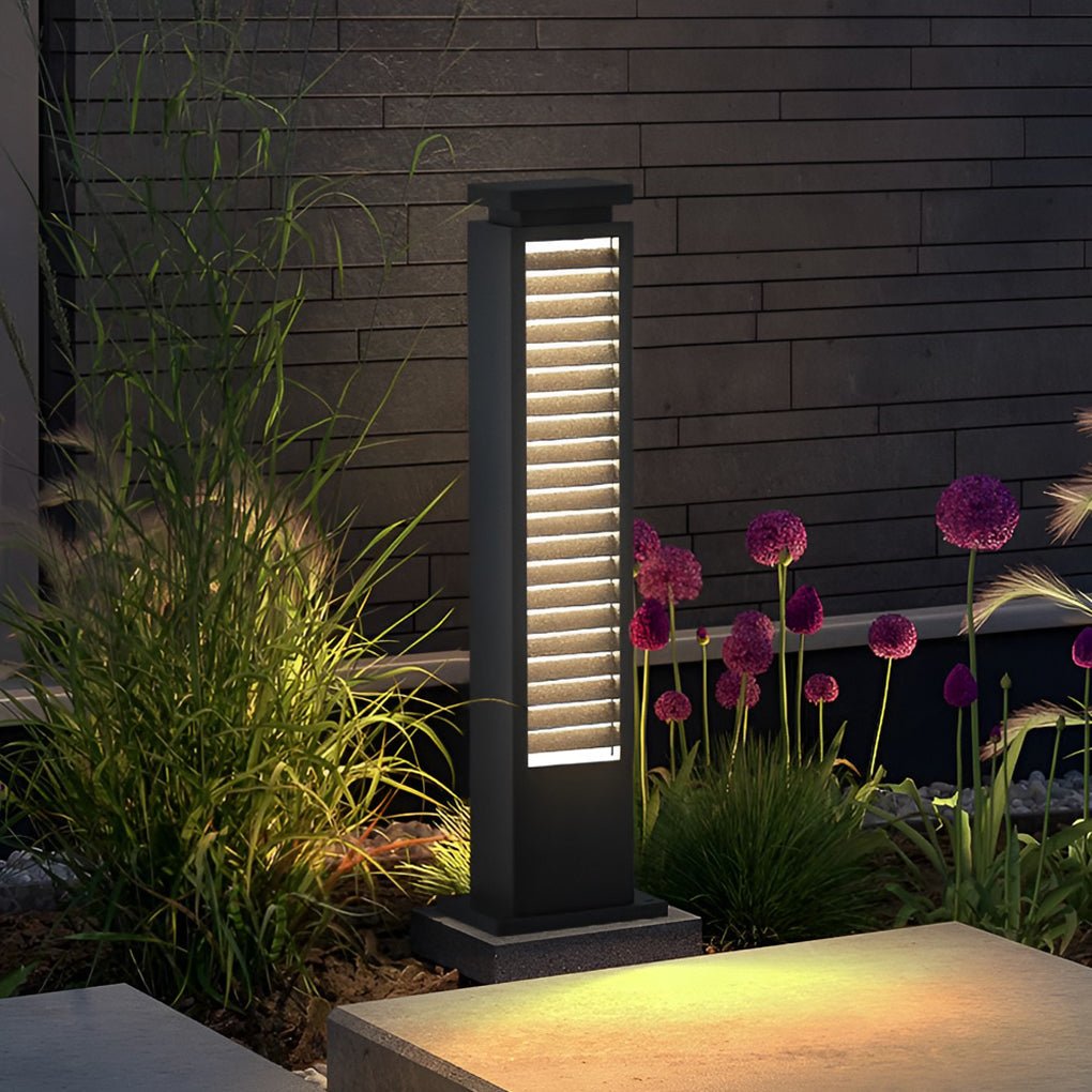 Waterproof LED Contemporary Path Lights Exterior Post Lights Garden, outdoor light, main view, Tianguang Select