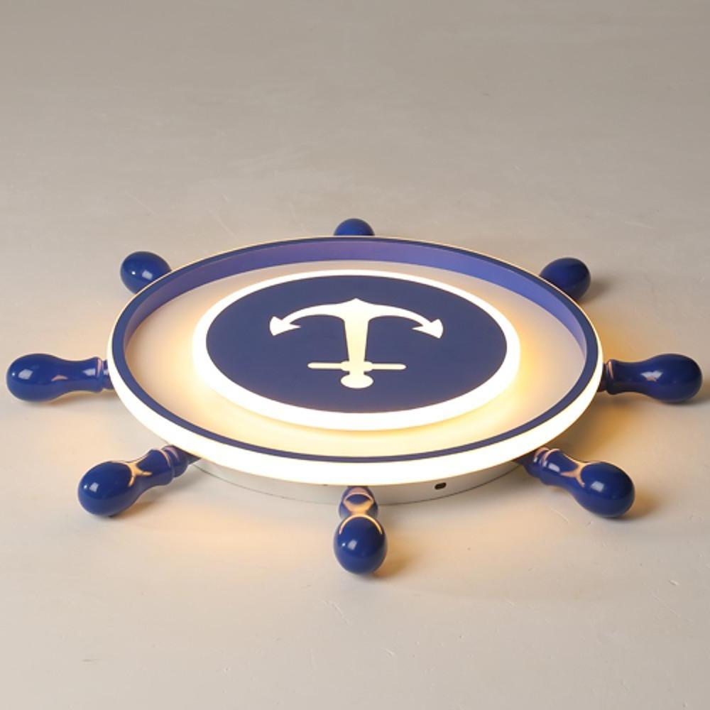 Anchor Insignia Flush Mount Ceiling Light Novelty LED