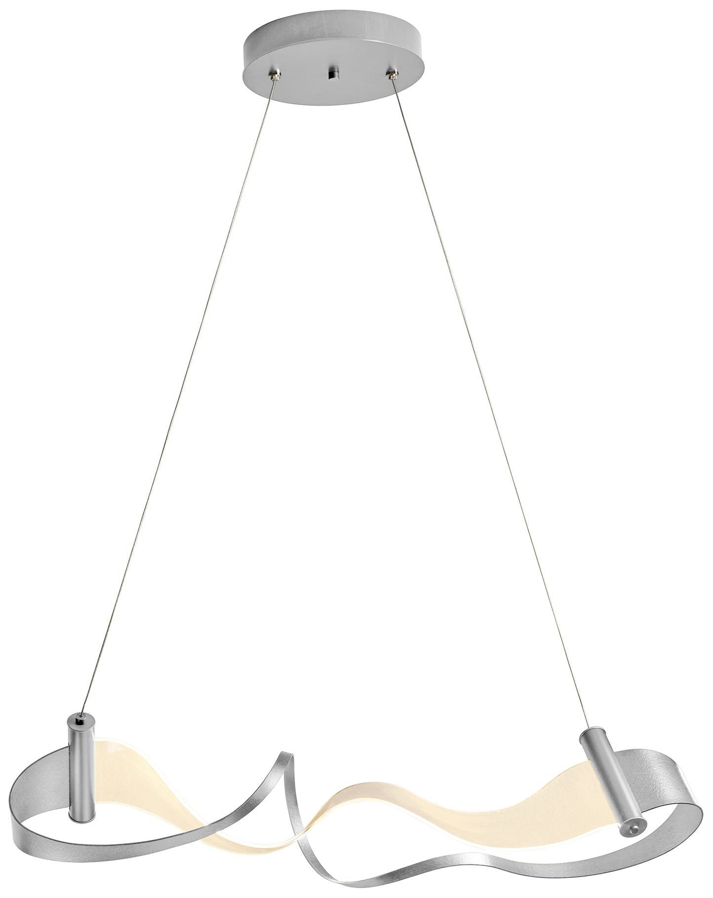Zephyr LED Vintage Platinum Chandelier