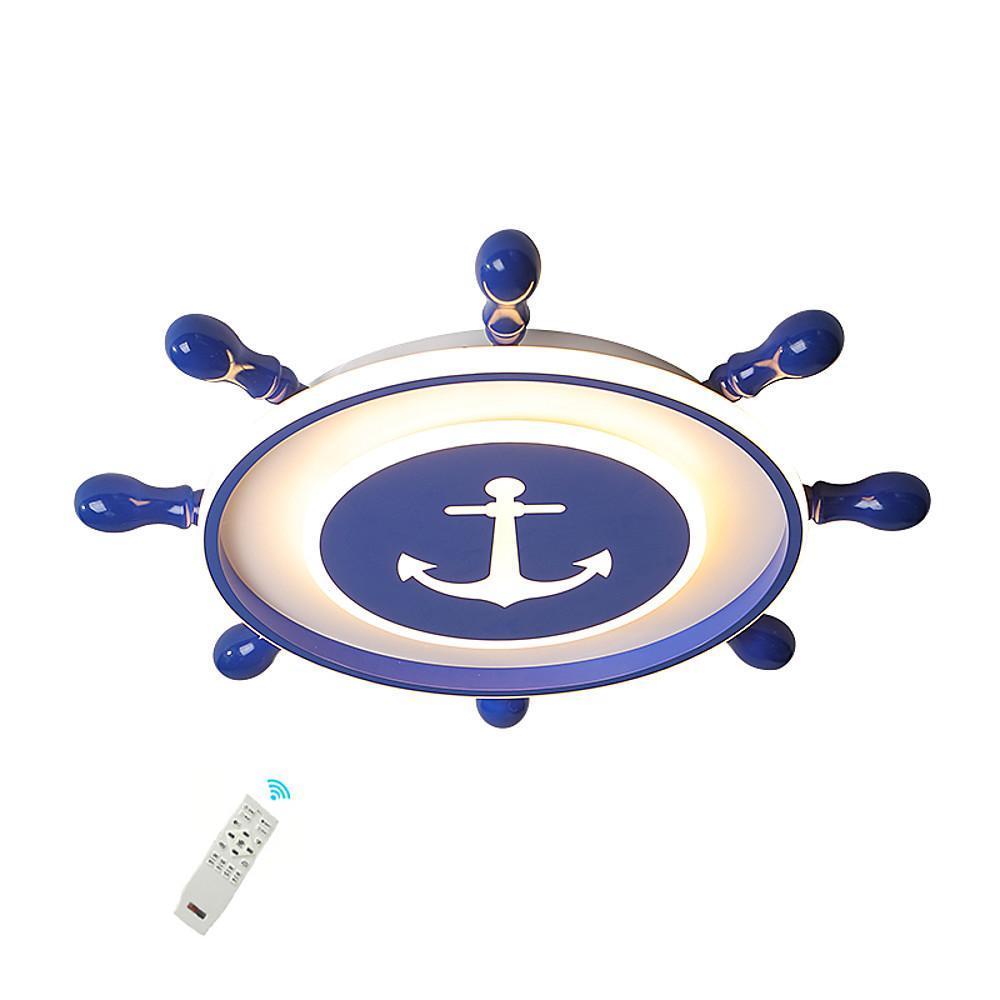 Anchor Insignia Flush Mount Ceiling Light Novelty LED